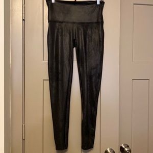 Spanx faux leather leggings